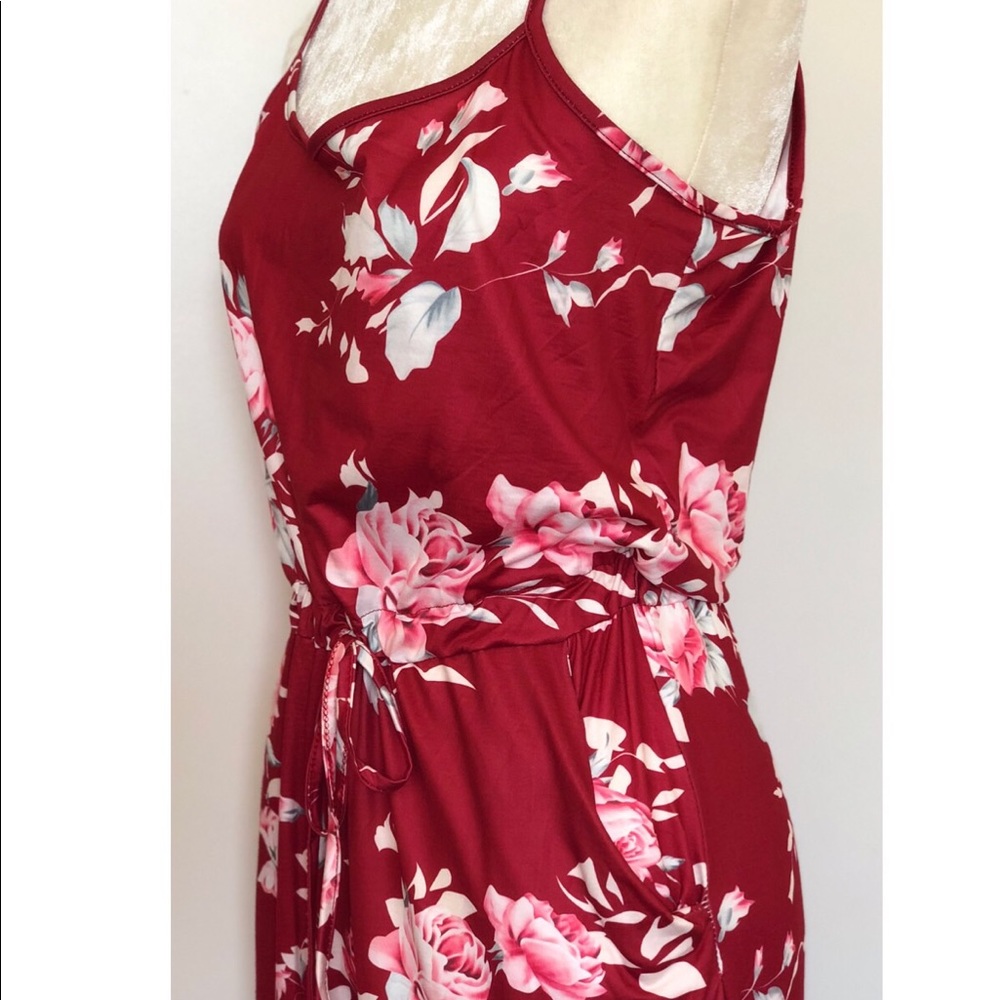 Cute Floral Jumpsuit - Picture 4 of 7